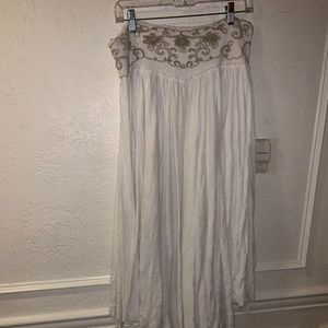 Free people maxi skirt